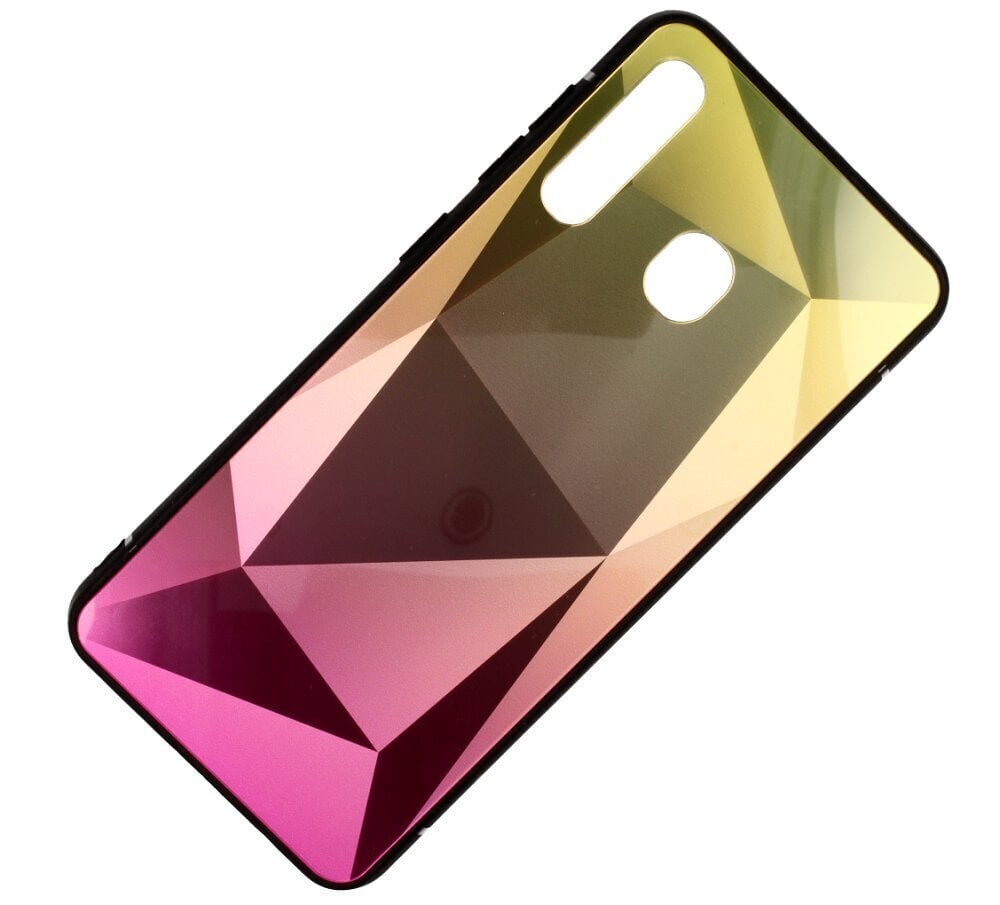 Mocco Stone Ombre Back Case Silicone Case With gradient Color For Apple iPhone X / XS Yellow - Pink цена и информация | Telefoni kaaned, ümbrised | kaup24.ee