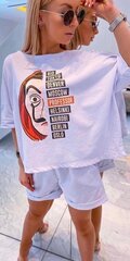 Naiste vabaajakomplekt Vendetta, valge hind ja info | Naiste spordiriided | kaup24.ee
