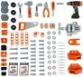 Tööriistadega laud Smoby Black & Decker, 90 osa цена и информация | Poiste mänguasjad | kaup24.ee