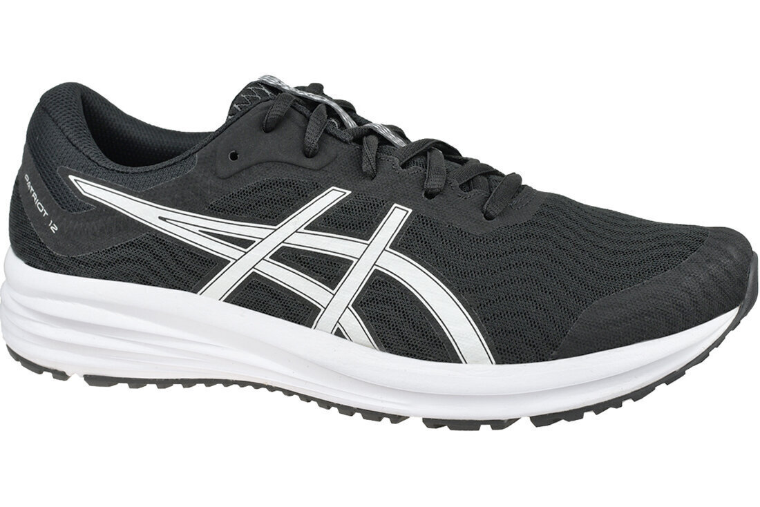 Meeste spordijalatsid Asics Patriot 12 1011A823-001, must hind ja info | Spordi- ja vabaajajalatsid meestele | kaup24.ee