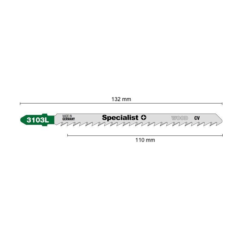 Specialist+ tikksaetera 3103L (T301DL) 2 tk.. цена и информация | Käsitööriistad | kaup24.ee