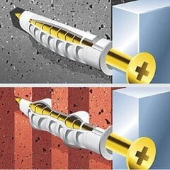 SX 8X65 blisterpakend hind ja info | Kinnitusvahendid | kaup24.ee