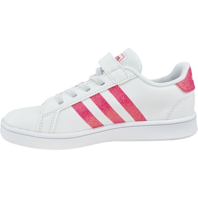 Sporditossud Adidas Grand Court K, valge EG3811 31 hind ja info | Laste spordijalatsid | kaup24.ee