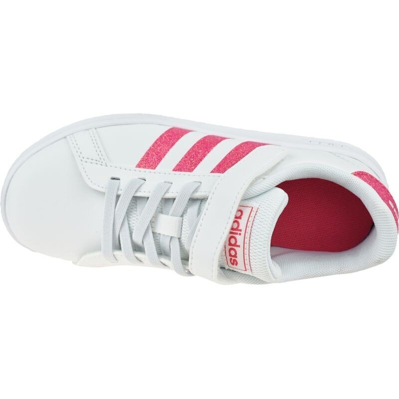 Sporditossud Adidas Grand Court K, valge EG3811 31 hind ja info | Laste spordijalatsid | kaup24.ee