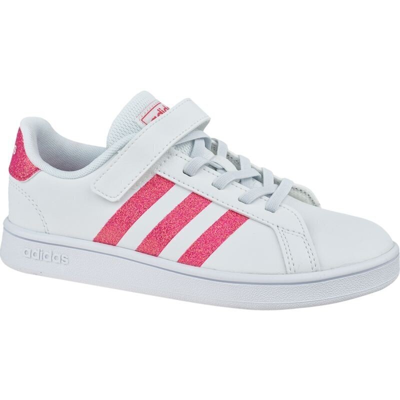 Sporditossud Adidas Grand Court K, valge EG3811 31 hind ja info | Laste spordijalatsid | kaup24.ee