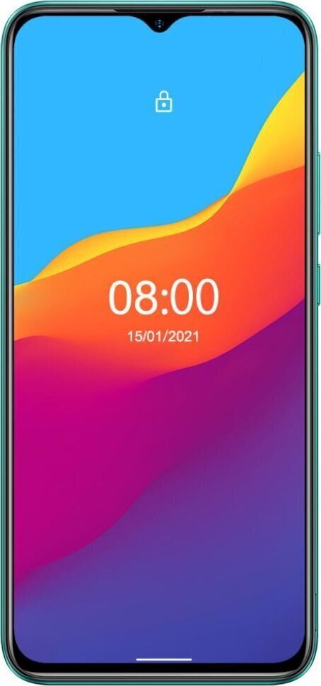 UleFone Note 10, 32 GB, Dual SIM, Aurora Green цена и информация | Telefonid | kaup24.ee