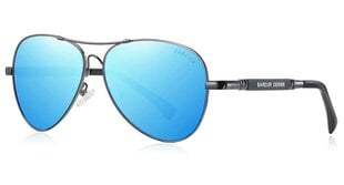 Очки солнцезащитные поляризованные, зеркальные авиаторы из титанового сплава с градиентными линзами цена и информация | Стильные солнцезащитные очки | kaup24.ee