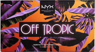 Палитра теней для век Nyx Off Tropic, 11 г, 02 Shifting Sand цена и информация | Тушь, средства для роста ресниц, тени для век, карандаши для глаз | kaup24.ee