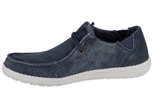 Meeste vabaajajalatsid Skechers Melson-Raymon 66387-BLU, sinine цена и информация | Кроссовки для мужчин | kaup24.ee