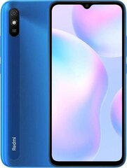 Xiaomi Redmi 9AT 2/32GB, Dual SIM, Blue цена и информация | Мобильные телефоны | kaup24.ee