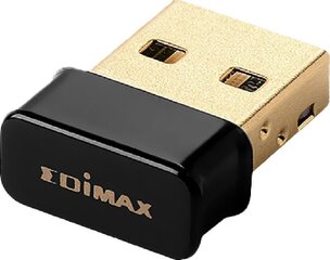 EdiMax N150 Wi-Fi adapter (EW7811UNV2) USB 2.0 150 Mbps цена и информация | Адаптеры и USB-hub | kaup24.ee