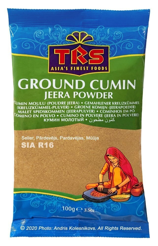 Köömned - jahvatatud (Rooma köömned), Ground Cumin, TRS, 100 g цена и информация | Vürtsid, vürtsikomplektid | kaup24.ee