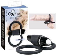 Peeniserõnga varrukas Smile Double Cock Cage цена и информация | Эрекционные кольца, насадки на пенис | kaup24.ee