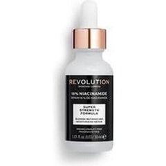 Ergastav ja niisutav näoseerum Revolution Skincare Extra 15 % Niacinamide Scincare, 30 ml цена и информация | Сыворотки для лица, масла | kaup24.ee