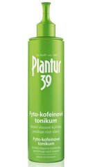 Toonik juuste väljalangemise vastu Plantur 39 200 ml цена и информация | Маски, масла, сыворотки | kaup24.ee