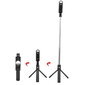 Riff K10-S Universal wireless selfie stick (expand 70cm) with Tripod цена и информация | Selfie sticks | kaup24.ee