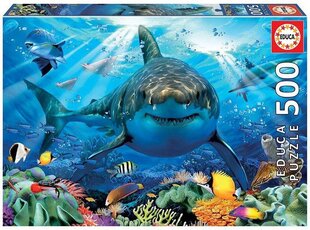 Головоломка Большая белая акула, 500 штук цена и информация | Пазлы | kaup24.ee