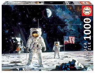 Pusle Esimene inimene Kuul, 1000 tk hind ja info | Pusled | kaup24.ee