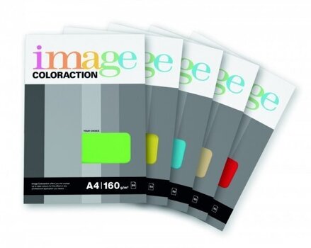Värviline paber 160g A4 50l FC 6765, roheline hind ja info | Vihikud, märkmikud ja paberikaubad | kaup24.ee