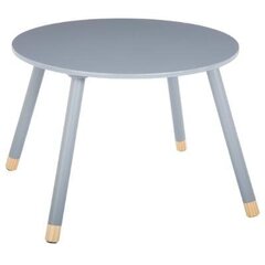 Детский серый столик 60 x 43 см цена и информация | Детские столы и стулья | kaup24.ee
