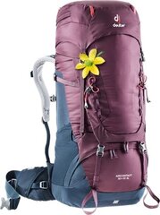 Matkaseljakott Deuter Aircontact, 60 l, lilla цена и информация | Туристические, походные рюкзаки | kaup24.ee