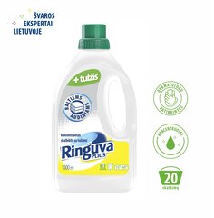 RINGUVA PLUS жидкое моющее средство для белых тканей, cодержит желчь, 1 л  цена и информация | Средства для стирки | kaup24.ee