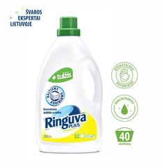 RINGUVA PLUS жидкое моющее средство для белых тканей, cодержит желчь, 2 л цена и информация | Средства для стирки | kaup24.ee