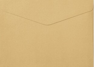 Конверты C5 Pearl, 150 г., 10 шт., золотой цвет цена и информация | Конверты, открытки | kaup24.ee