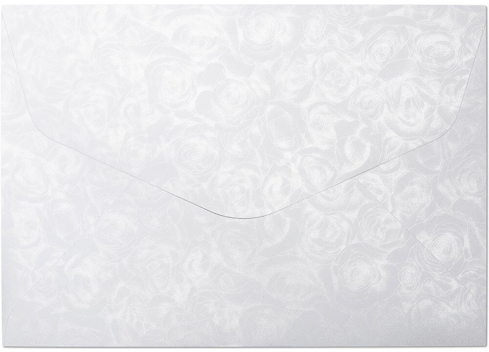 Ümbrikud C5 Rose 120 g, 10 tk, valge hind ja info | Ümbrikud, postkaardid | kaup24.ee