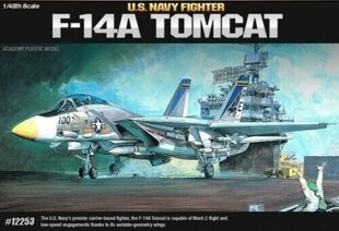 Модель для склеивания Academy 12253 US NAVY Fighter F-14A TOMCAT 1/72 цена и информация | Склеиваемые модели | kaup24.ee