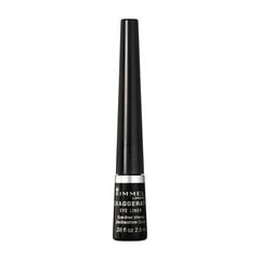 Akių kontūro dažai Rimmel London Exaggerate Eye Liner 2.5 ml hind ja info | Ripsmetušid, lauvärvid, silmapliiatsid, seerumid | kaup24.ee