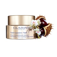 Ночной питательный крем для лица Clarins Nutri-Lumiere, 50 мл цена и информация | Кремы для лица | kaup24.ee