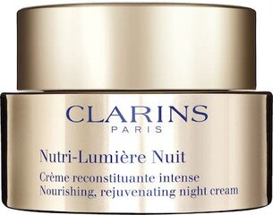 Ночной питательный крем для лица Clarins Nutri-Lumiere, 50 мл цена и информация | Кремы для лица | kaup24.ee