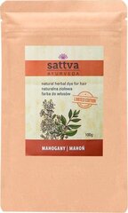 Taimne juuksevärv Sattva Ayurveda Mahogany, 100 g hind ja info | Juuksevärvid | kaup24.ee