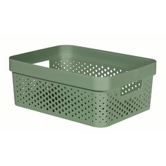 Karp Infinity Recycled 11L 36x27x14cm, roheline цена и информация | Ящики для вещей | kaup24.ee