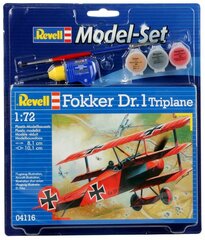 Revell mudelikomplekt Fokker DR.1 1:72 hind ja info | Revell Mänguasjad | kaup24.ee