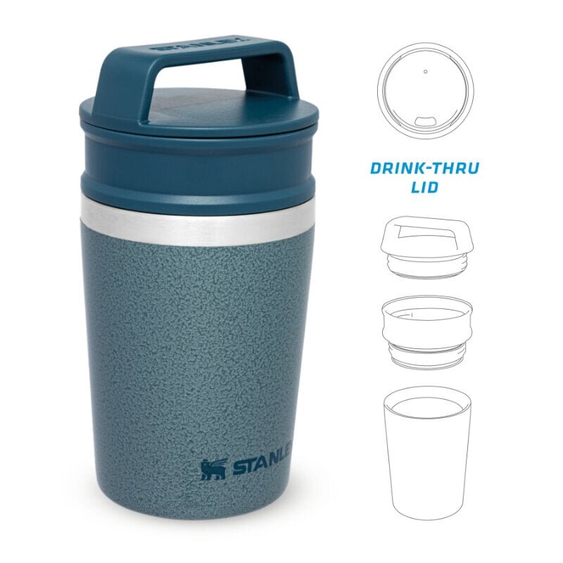 Termokruus The Shortstack Travel Mug Adventure 0,23 l, sinine цена и информация | Termosed, termostassid | kaup24.ee