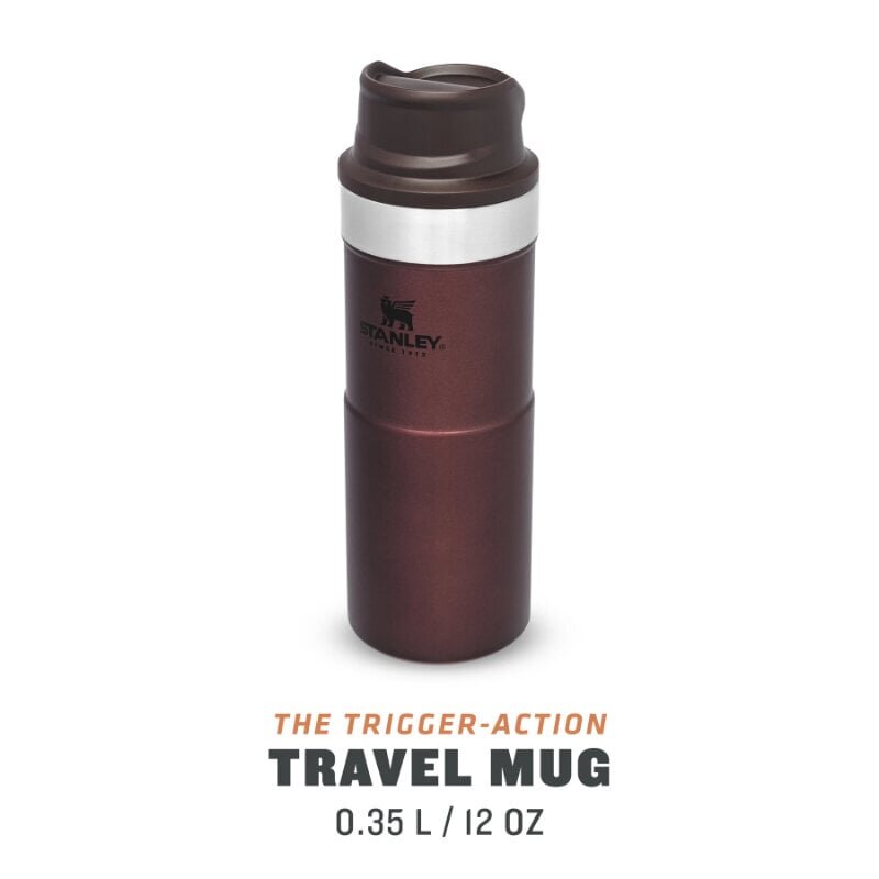 Termokruus The Trigger-Action Travel Mug Classic 0,35 l, punane цена и информация | Termosed, termostassid | kaup24.ee