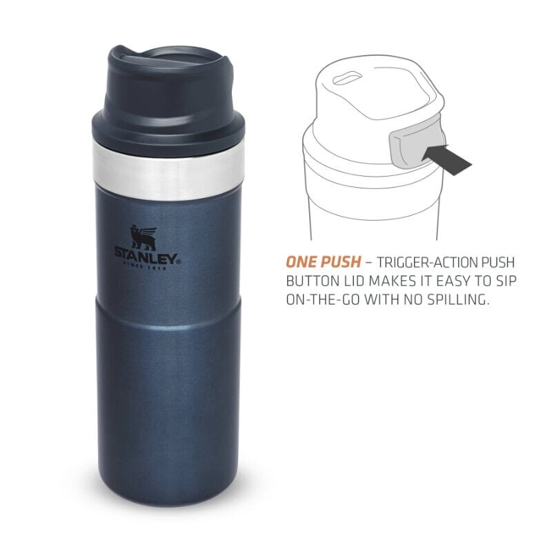 Termokruus The Trigger-Action Travel Mug Classic 0,35 l, sinine hind ja info | Termosed, termostassid | kaup24.ee