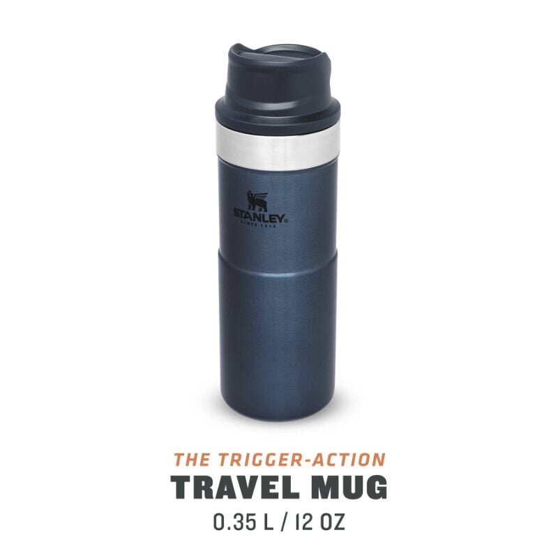 Termokruus The Trigger-Action Travel Mug Classic 0,35 l, sinine hind ja info | Termosed, termostassid | kaup24.ee