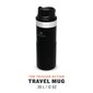 Termoskruus The Trigger-Action Travel Mug Classic 0.35 l, must matt hind ja info | Termosed, termostassid | kaup24.ee