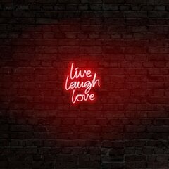 Настенный светильник Live Laugh Love цена и информация | Настенные светильники | kaup24.ee
