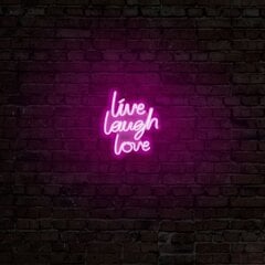 Настенный светильник Live Laugh Love цена и информация | Настенные светильники | kaup24.ee