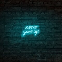 Seinavalgusti Never Give Up цена и информация | Настенные светильники | kaup24.ee