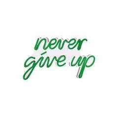 Настенный светильник Never Give Up цена и информация | Настенные светильники | kaup24.ee