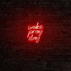 Seinavalgusti Wake Pray Slay цена и информация | Настенные светильники | kaup24.ee
