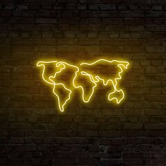 Seinavalgusti World Map цена и информация | Настенные светильники | kaup24.ee