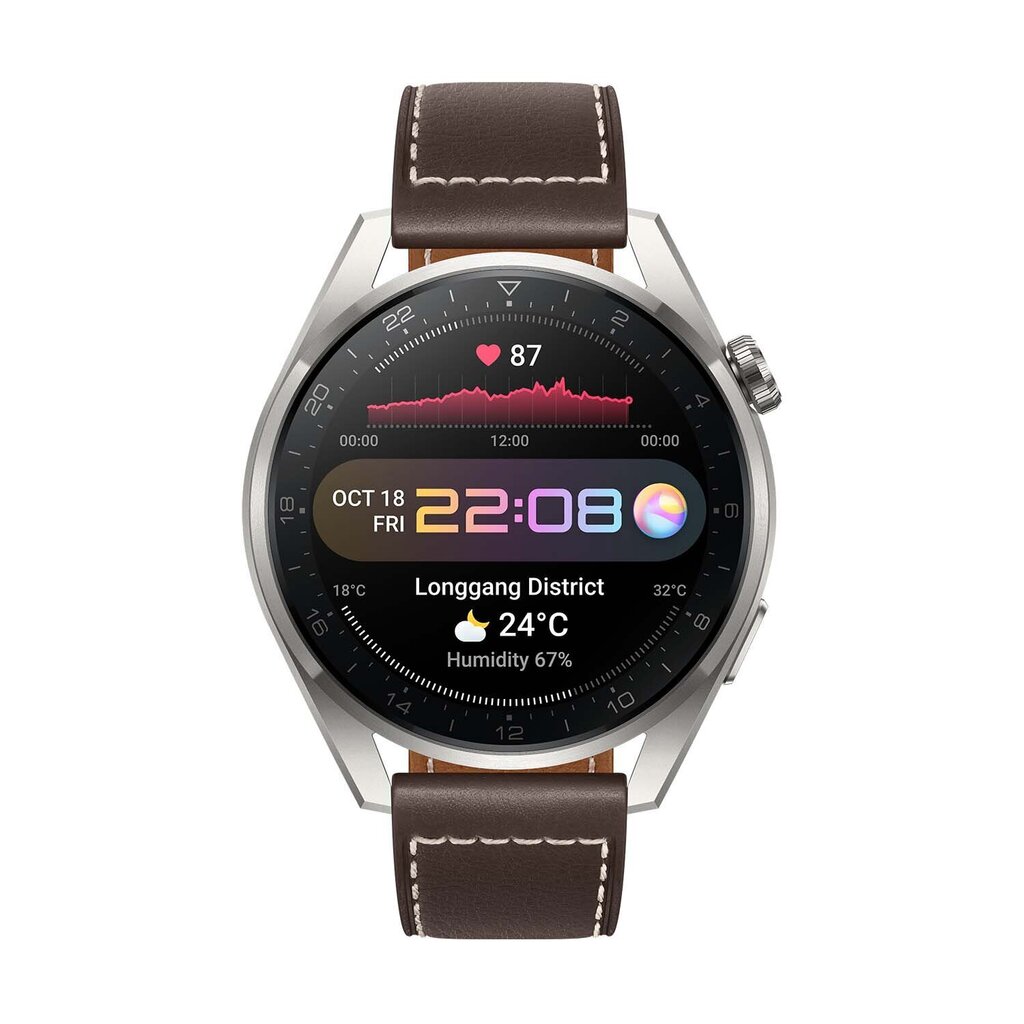 Huawei Watch 3 Pro Classic Titanium Gray 55026781 цена и информация | Nutikellad (smartwatch) | kaup24.ee