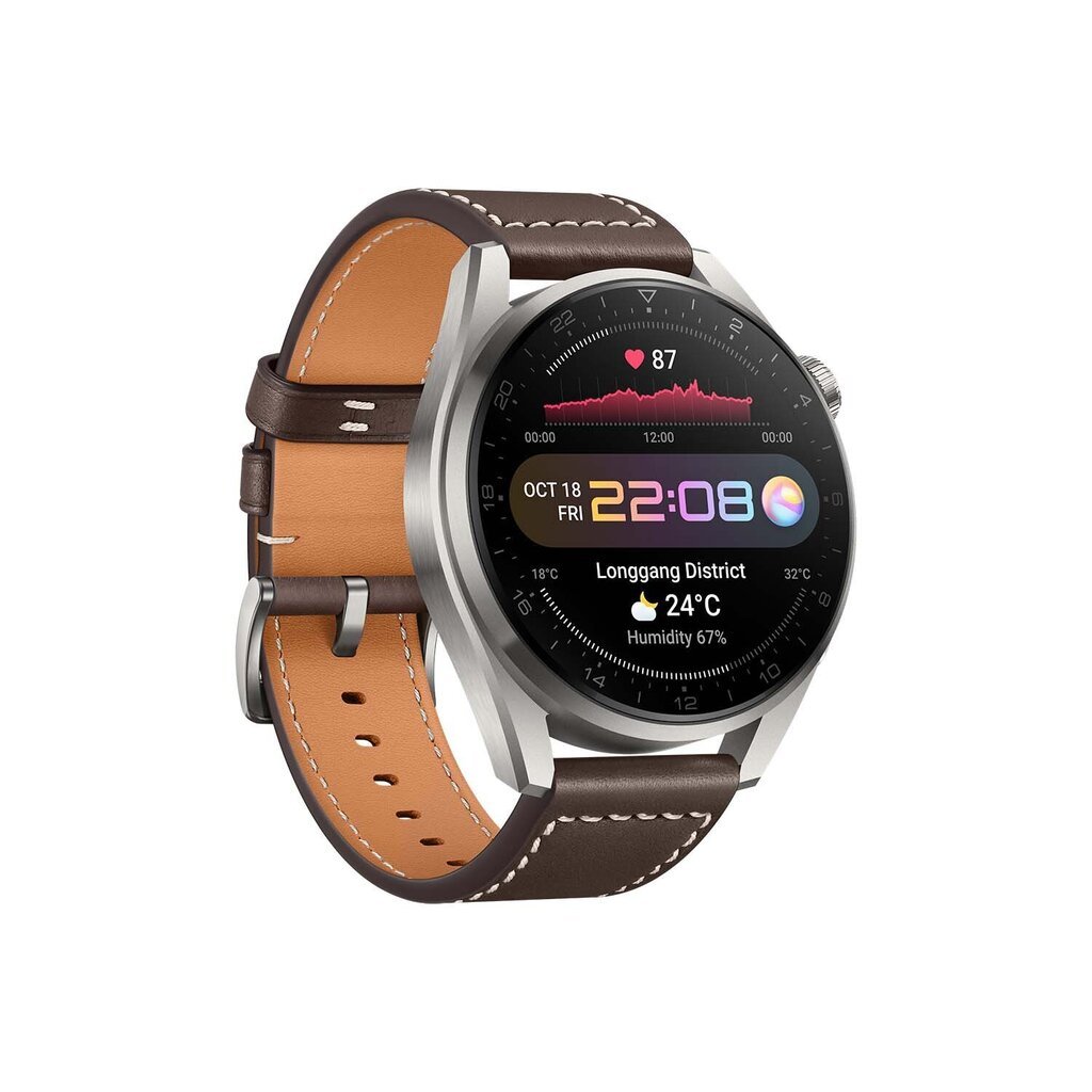 Huawei Watch 3 Pro Classic Titanium Gray 55026781 цена и информация | Nutikellad (smartwatch) | kaup24.ee