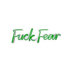 Настенный светильник Fuck Fear цена и информация | Сувениры, подарки для взрослых | kaup24.ee